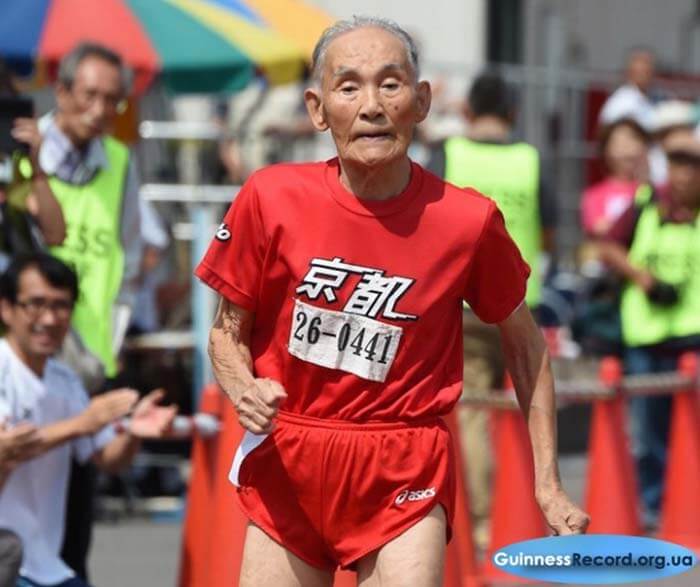 Самый быстрый 105-летний бегун