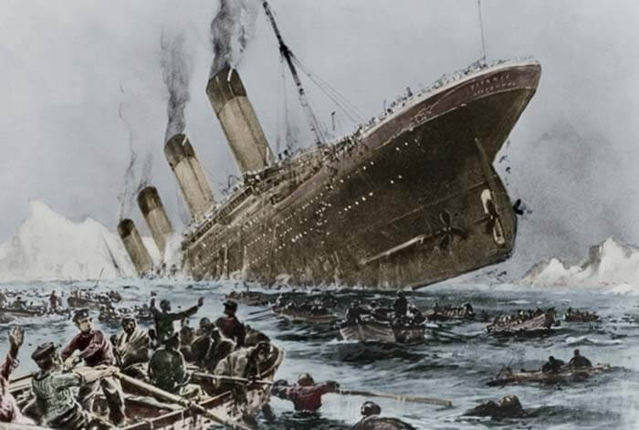 Крушение парохода «Титаник»