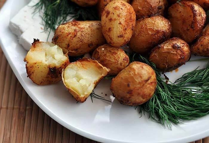Печёный картофель