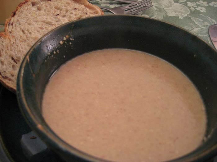 Суп из грецких орехов